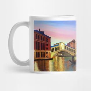 Rialto Bridge on the Grand Canal Mug